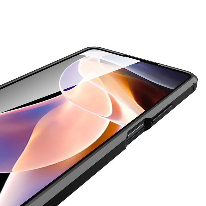 Bild 6,  Xiaomi Redmi Note 11 Pro 5G Skal Litchi Textur Svart