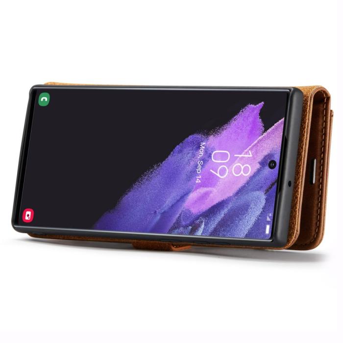 Bild 3, DG.MING DG.MING Galaxy S24 Ultra 2in1 Magnet Fodral / Skal Brun
