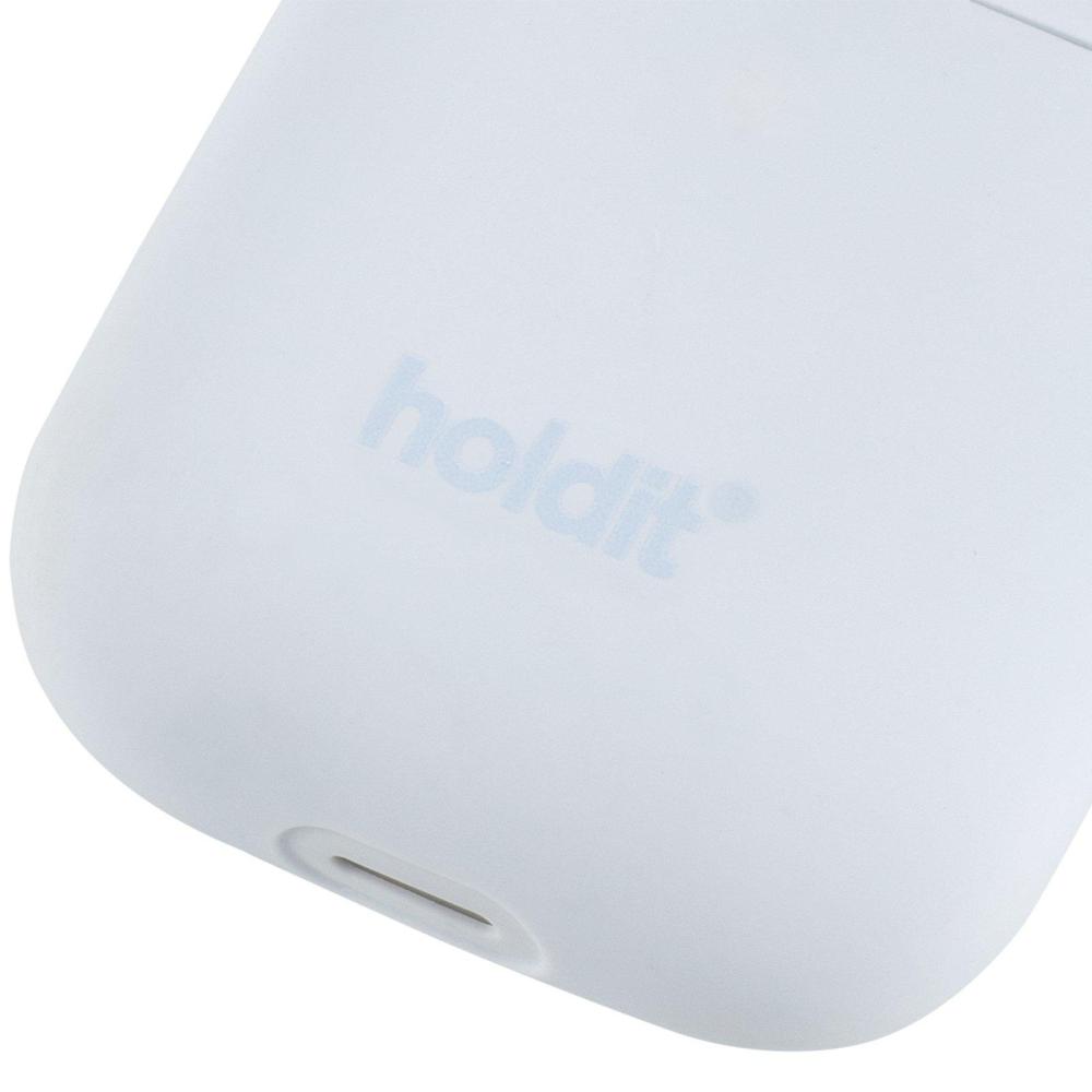 holdit holdit Apple AirPods Nygård Skal Silikon Mineral Blue