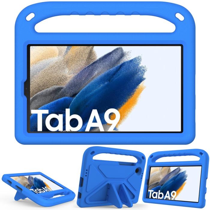 Bild 2,  Samsung Galaxy Tab A11 / Tab A9 Skal EVA Kickstand Blå