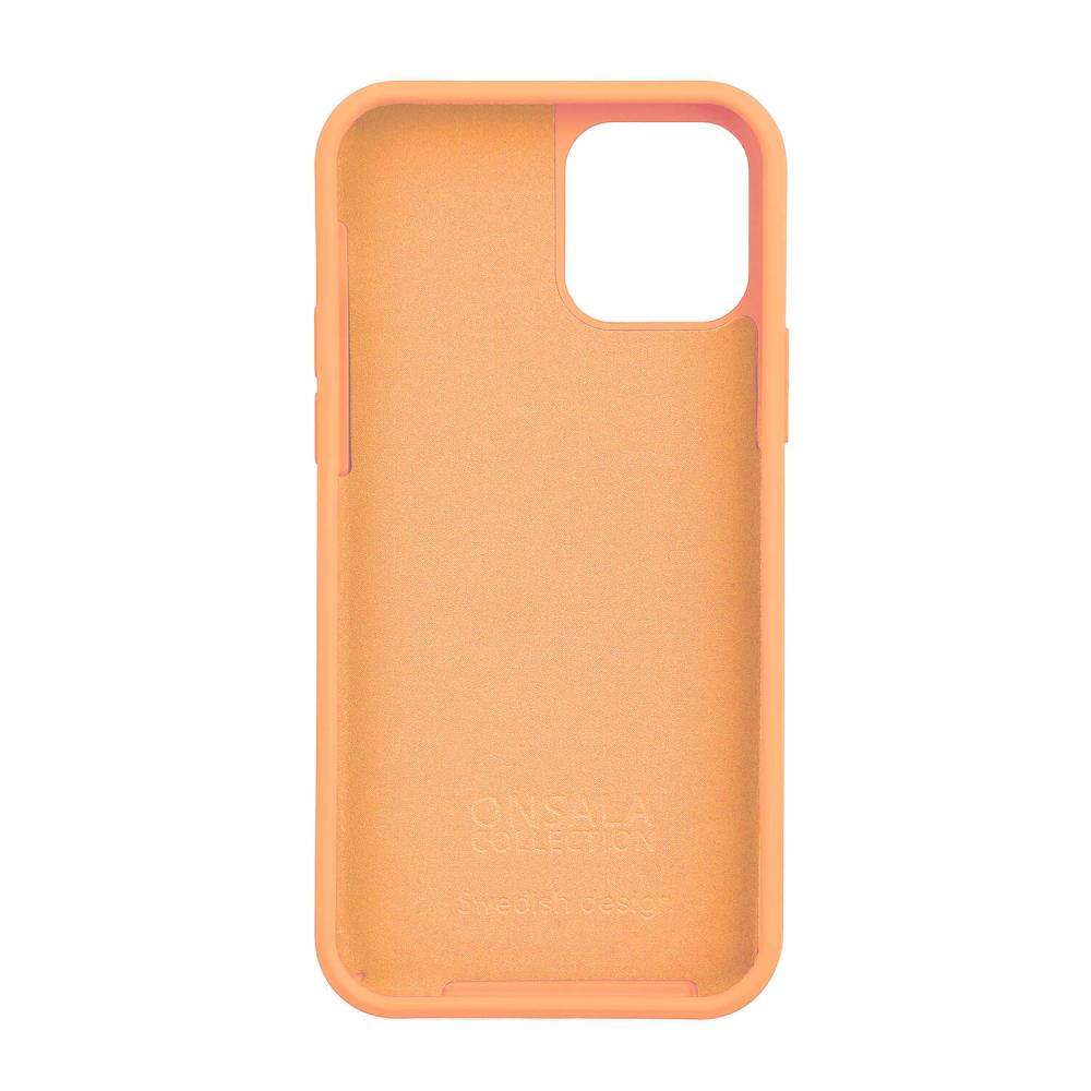 Onsala Onsala iPhone 12/12 Pro Mobilskal Silikon Apricot