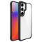  Samsung Galaxy S25 Skal Hybrid Transparent / Svart