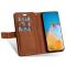  Samsung Galaxy S23 Plus Fodral Multifunktionell Med Frontficka Brun