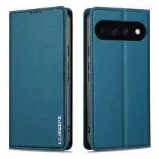 LC.IMEEKE LC.IMEEKE Google Pixel 11/11 Pro Fodral Flip L&auml;der Bl&aring;