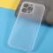  iPhone 13 Pro Max Skal Ultra Tunn Frostad Vit
