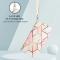  iPhone 16 Pro Fodral Marmor Vit/Rosa