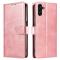  Samsung Galaxy S26 Fodral Läder Roséguld