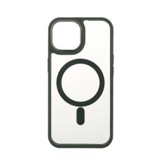 Onsala ONSALA iPhone 15 Skal Bumper MagSafe Gr&ouml;n/Transparent
