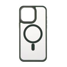 Onsala ONSALA iPhone 15 Pro Max Skal Bumper MagSafe Gr&ouml;n/Transparent