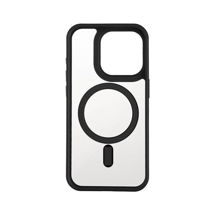 Bild 3, Onsala ONSALA iPhone 15 Pro Skal Bumper MagSafe Svart/Transparent