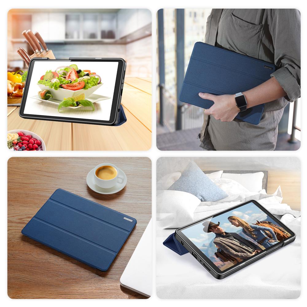 DUX DUCIS DUX DUCIS Galaxy Tab A11 / A9 Fodral DOMO Tri-Fold Blå