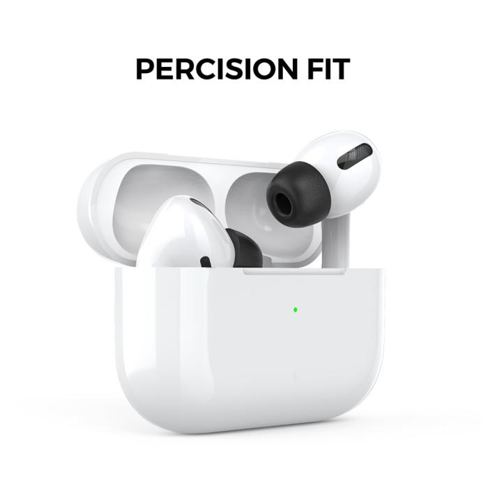 Bild 3, AHASTYLE AHASTYLE 3-PACK AirPods Pro 2/1 Öronpluggar Silikon Svart