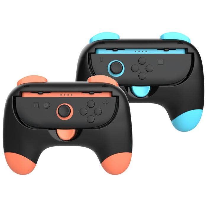Bild 2, DOBE DOBE 2 st Nintendo Switch 2 Joy-Con Grip Röd / Blå