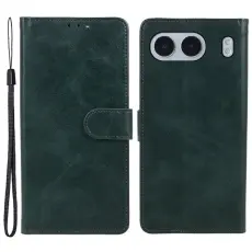  OnePlus Nord 4 Fodral L&auml;der Gr&ouml;n