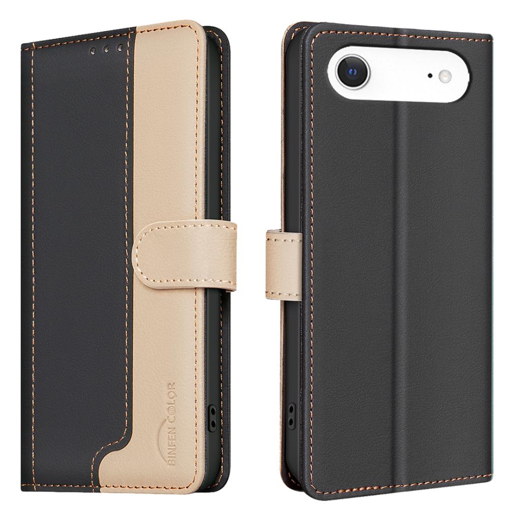 BINFEN BINFEN iPhone Air Fodral RFID Splicing Color Svart