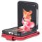 AZNS AZNS Galaxy Z Flip 5 Fodral PU-Läder Röd