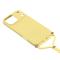  iPhone 17 Pro Skal Med Mobilsnöre TPU Gul