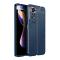  Xiaomi Redmi Note 11 Pro 5G Skal Litchi Textur Blå