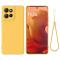  Motorola Moto G56 5G Skal Liquid Silikon Gul
