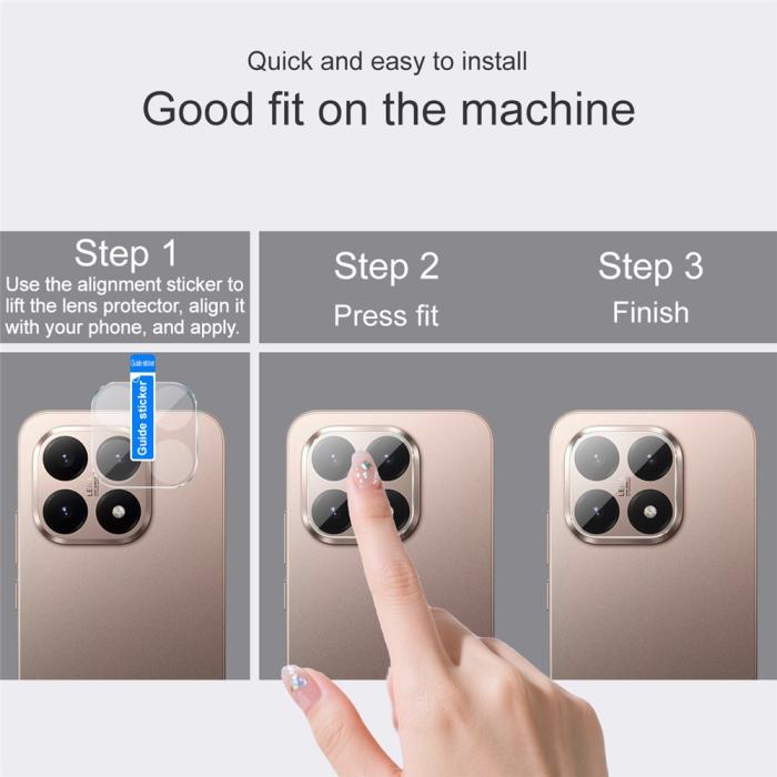 Bild 4, IMAK IMAK Xiaomi 15T Linsskydd Härdat Glas Transparent