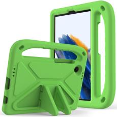 Samsung Galaxy Tab A11 / Tab A9 Skal EVA Kickstand Gr&ouml;n