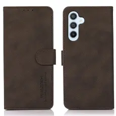 KHAZNEH KHAZNEH Galaxy A35 5G Fodral Matt L&auml;der Brun