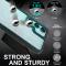  Samsung Galaxy S25 Skal Hybrid Transparent / Svart