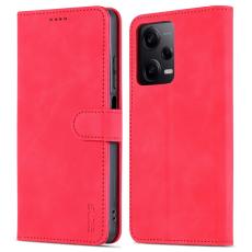 AZNS AZNS Xiaomi Redmi Note 12 Pro 5G Fodral Retro L&auml;der R&ouml;d