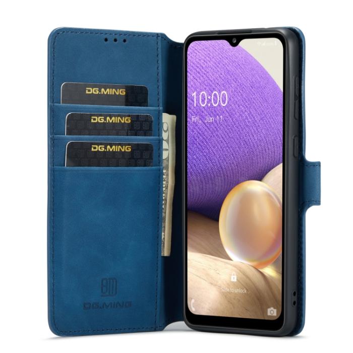Bild 4, DG.MING DG.MING Samsung Galaxy A33 5G Fodral Retro Blå