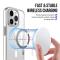  iPhone 16 Pro Skal MagSafe Shockproof Transparent