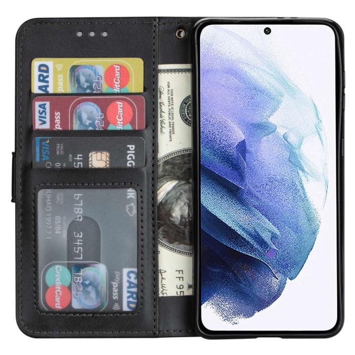 Bild 2,  Samsung Galaxy S23 Plus Fodral Multifunktionell Svart