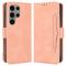  Galaxy S23 Ultra Fodral Med Avtagbart Kortfodral Rosa