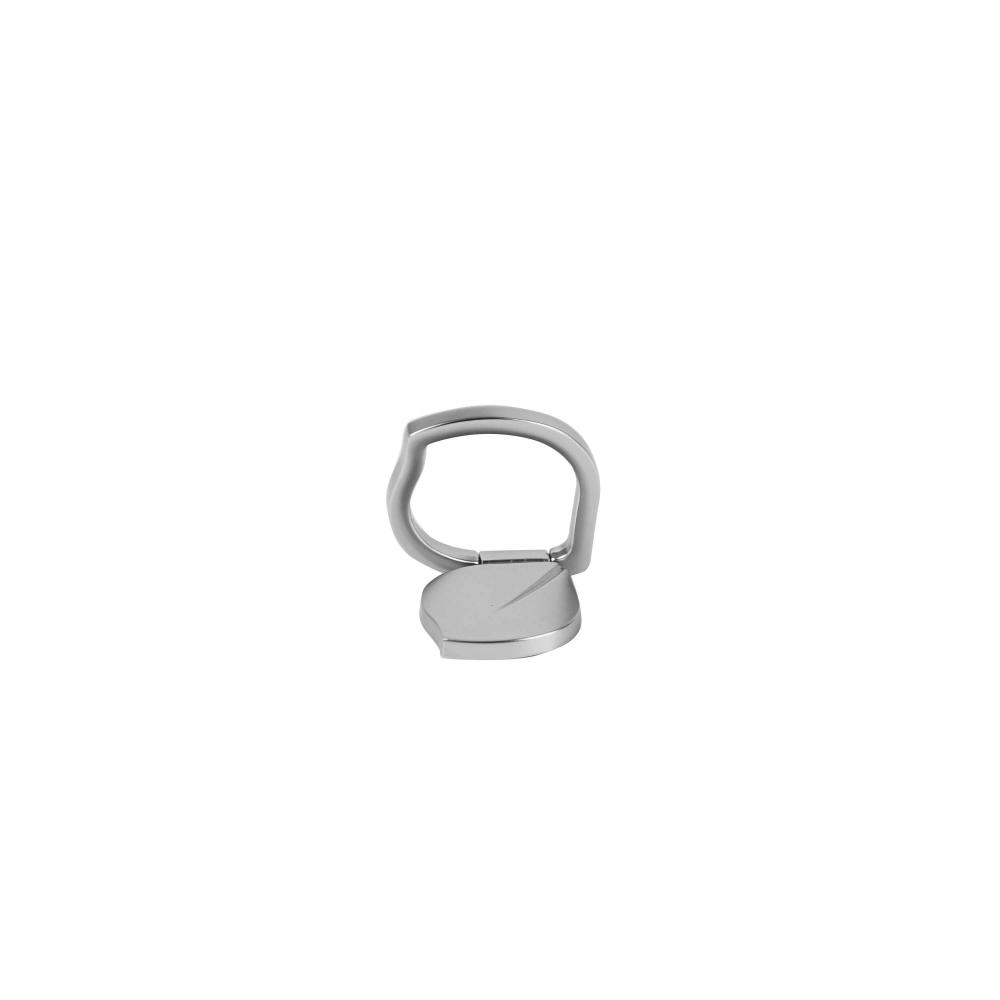 Gear GEAR Mobilring löv matt med ställfunktion Silver
