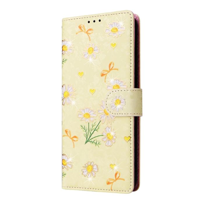 Bild 6,  Samsung Galaxy A17 Fodral RFID Läder Yellow Daisy