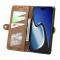  iPhone 15 Plus Fodral Geometri Med Snodd Brun