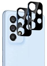  [2-Pack] Samsung A33 5G Linsskydd I H&auml;rdat Glas - Svart