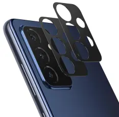  [2-Pack] Samsung A52/A52s Linsskydd I H&auml;rdat Glas - Svart