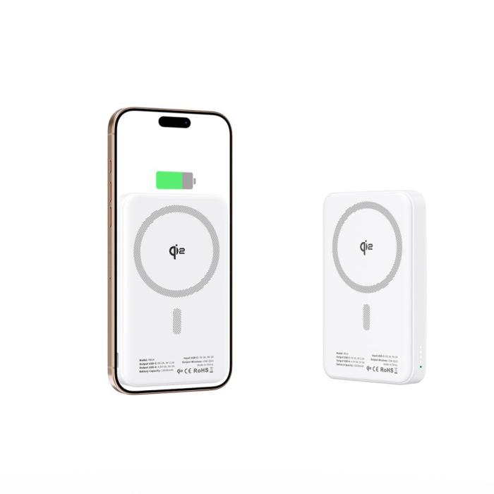 Bild 5, Tech-Protect Tech-Protect 10000 mAh Qi2 MagSafe Powerbank LifeMag Vit