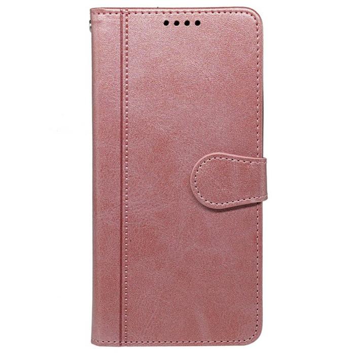 Bild 4,  Motorola Edge 60 / 60 Fusion Fodral Läder Roséguld