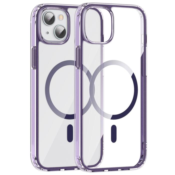 Bild 2, ColorPop ColorPop iPhone 15 Skal CH MagSafe Transparent/Lila