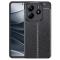  Xiaomi Redmi Note 14 5G Skal Litchi Textur Svart