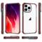  iPhone 15 Pro Skal Shockproof Akryl/TPU Brun