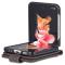AZNS AZNS Galaxy Z Flip 5 Fodral PU-Läder Brun
