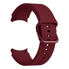  Silikon Armband F&ouml;r Galaxy Watch 4/5/5 Pro/6/7/FE Vinr&ouml;d