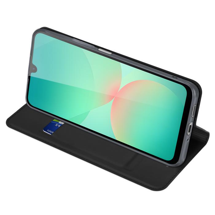 Bild 4, DUX DUCIS DUX DUCIS Samsung Galaxy A27 5G Fodral Skin Pro Läder Svart