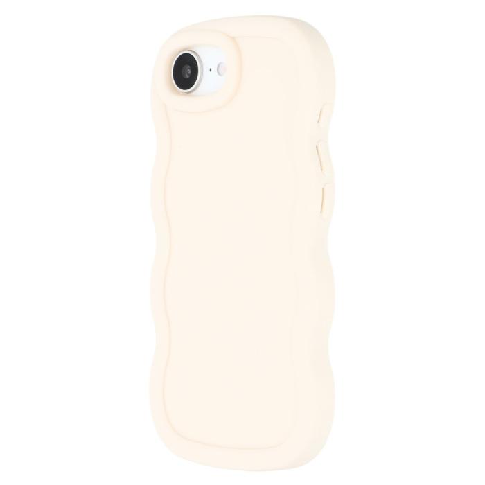 Bild 4,  iPhone 17e / 16e Mobilskal Wavy Off White