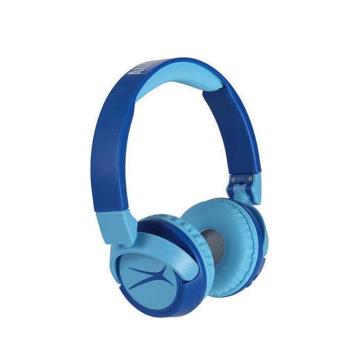 Bild 2, ALTEC LANSING Altec Lansing Trådlösa Barnhörlurar 2in1 On-Ear Blå