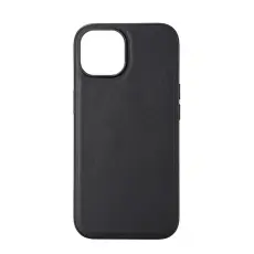 Buffalo Buffalo iPhone 15 Skal MagSafe &Auml;kta L&auml;der Svart