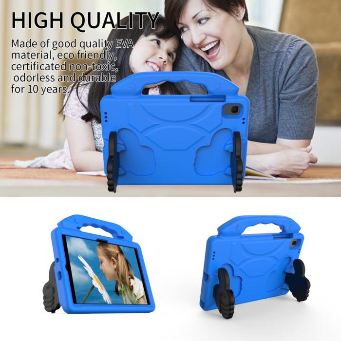 Bild 6,  Samsung Galaxy Tab A8 10.5 2021 / A7 10.4 Skal Shockproof EVA Blå