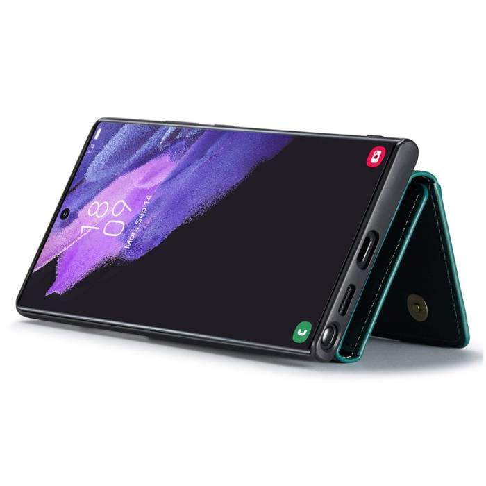 Bild 3, DG.MING DG.MING Galaxy S25 Ultra Skal Med Magnetisk Plånbok Grön